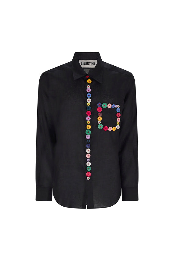 'CANDY BUTTONS' MEN'S CLASSIC SHIRT - - Libertine - Main image