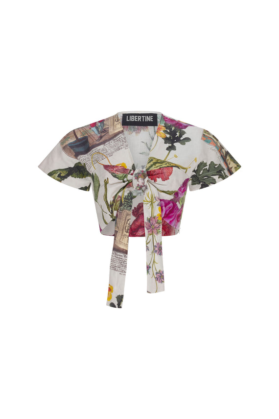 'HOLLYHOCK' CARMEN TOP - - Libertine - Main image