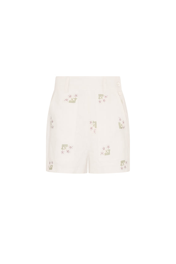 'FRENCH GARDEN' SAILOR SHORT - - Libertine - Main image