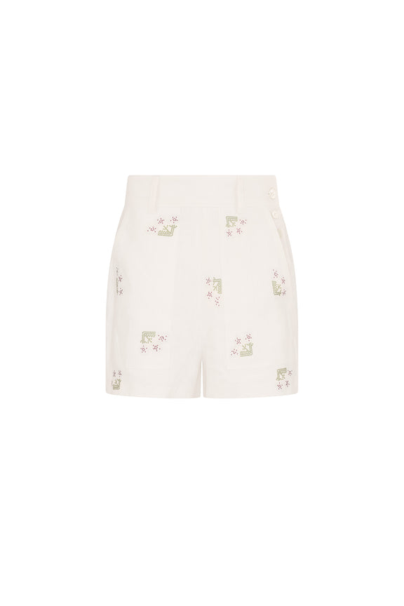 'FRENCH GARDEN' SAILOR SHORT - - Libertine