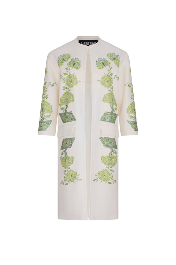 'BONSAI GARDEN' DUSTER COAT - - Libertine - Main image
