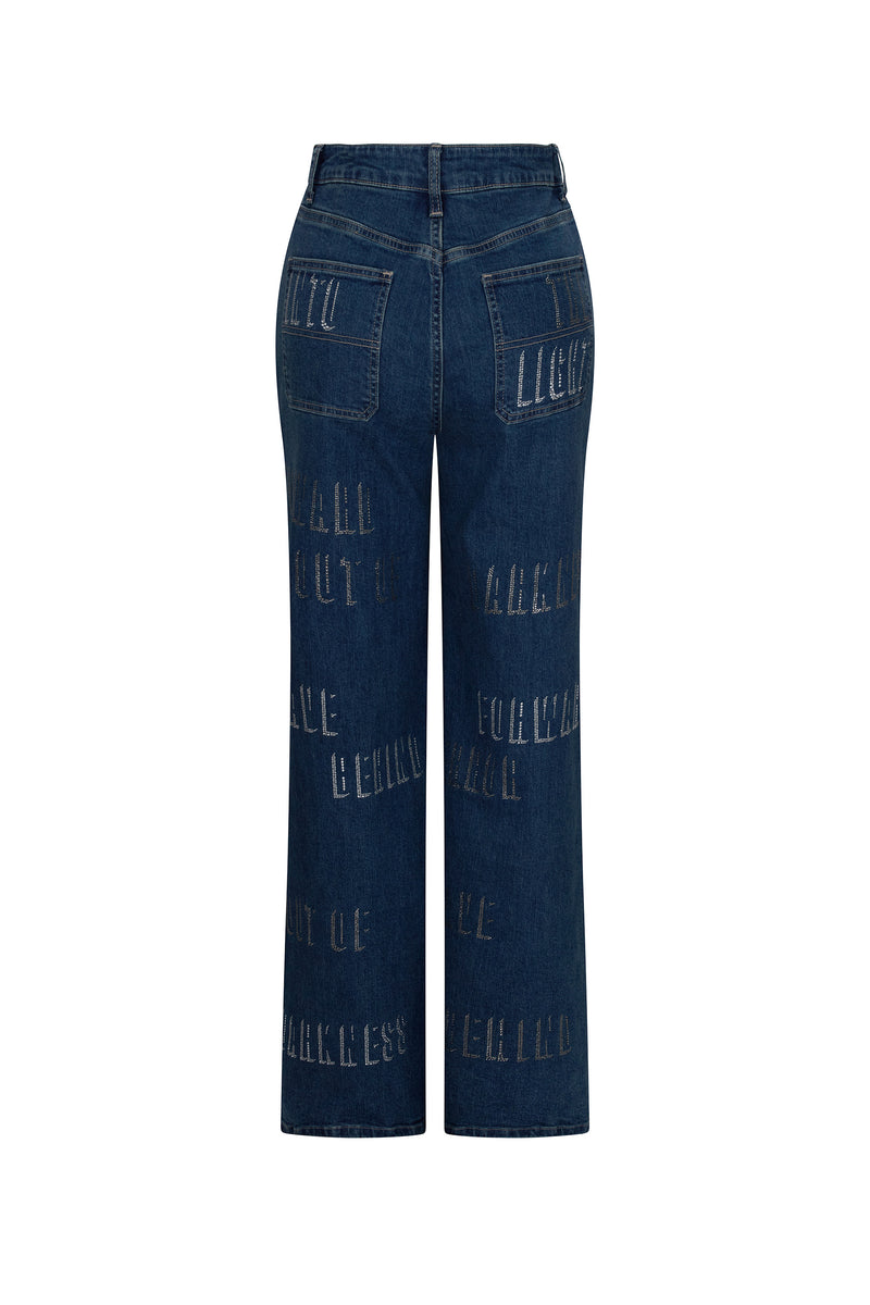 'INTO THE LIGHT' BAGGY JEAN - - Libertine