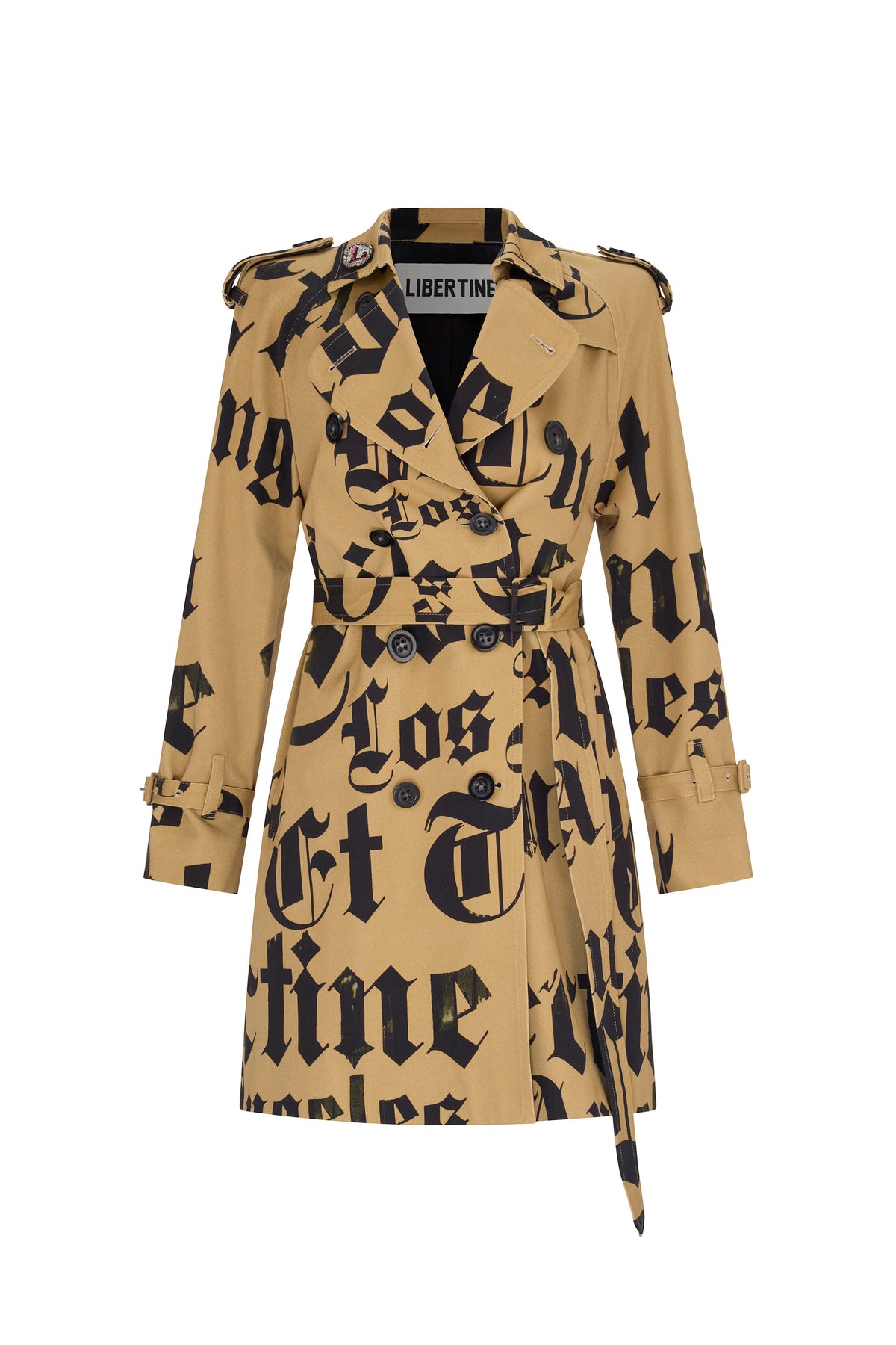 'LIBERTINE GOTHIC' TRENCH COAT - - Libertine