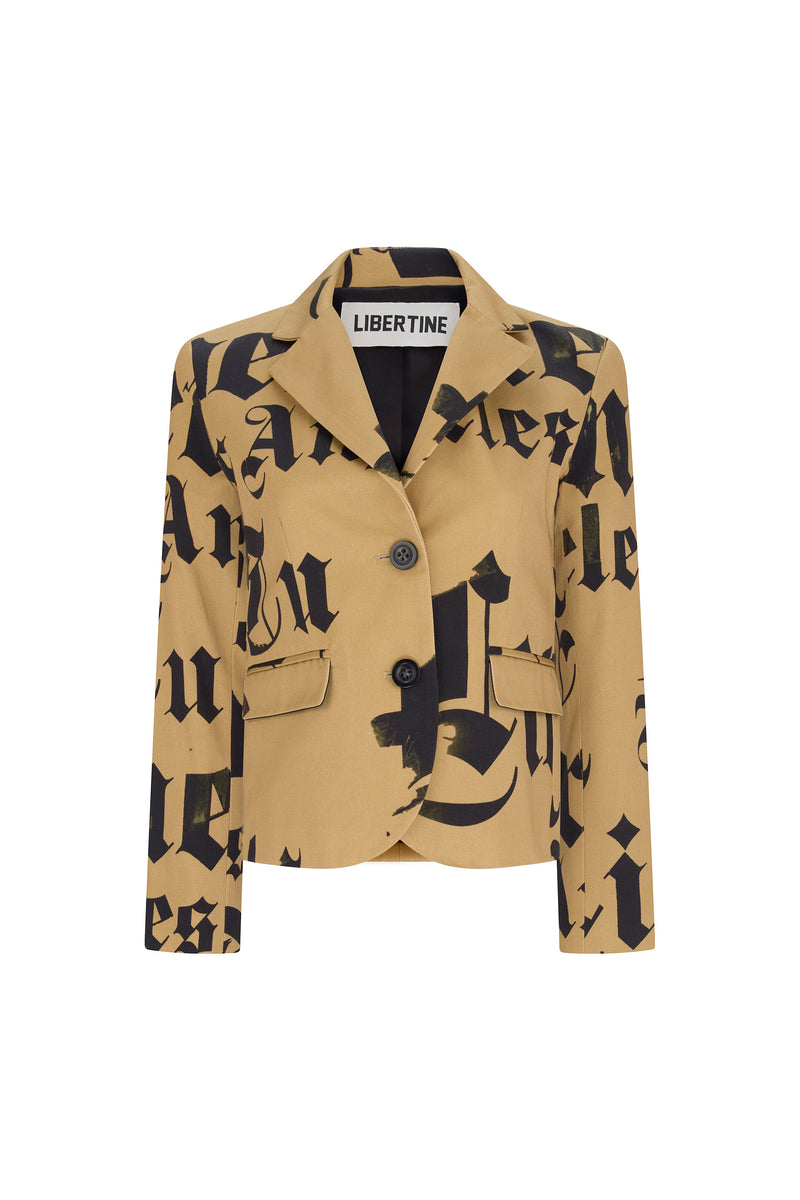 'LIBERTINE GOTHIC' CLASSIC JACKET - - Libertine