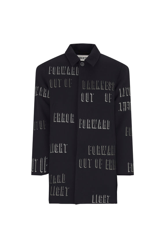 'INTO THE LIGHT' MAC COAT - - Libertine - Main image