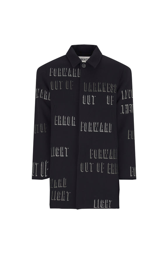 'INTO THE LIGHT' MAC COAT - - Libertine