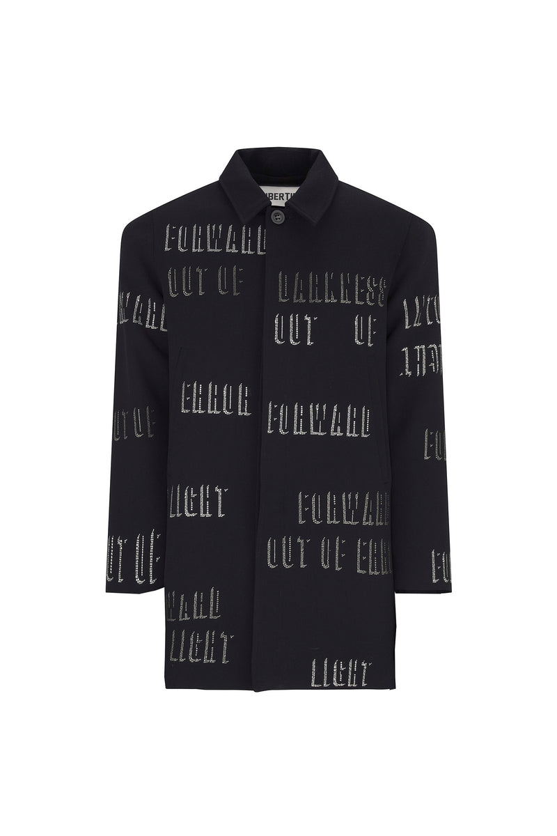 'INTO THE LIGHT' MAC COAT - - Libertine