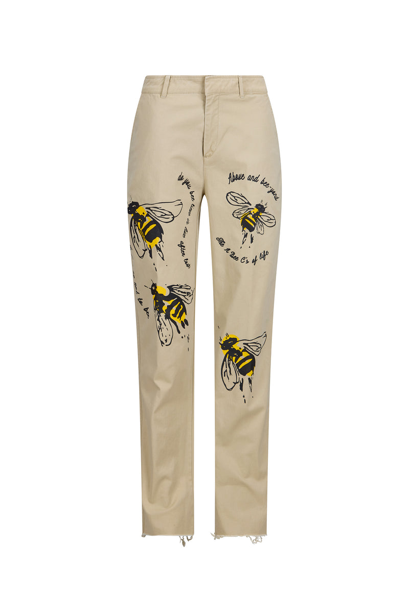 'BEE LIEVE' CHINO - - Libertine