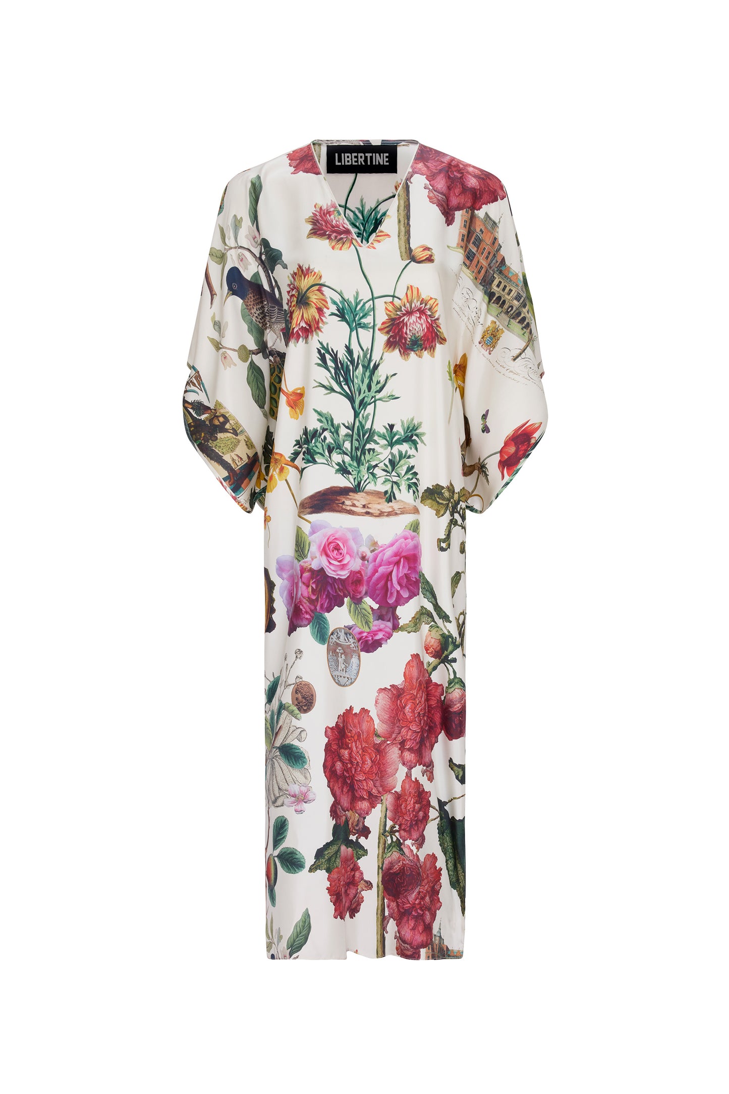 'HOLLYHOCK' KAFTAN DRESS - - Libertine