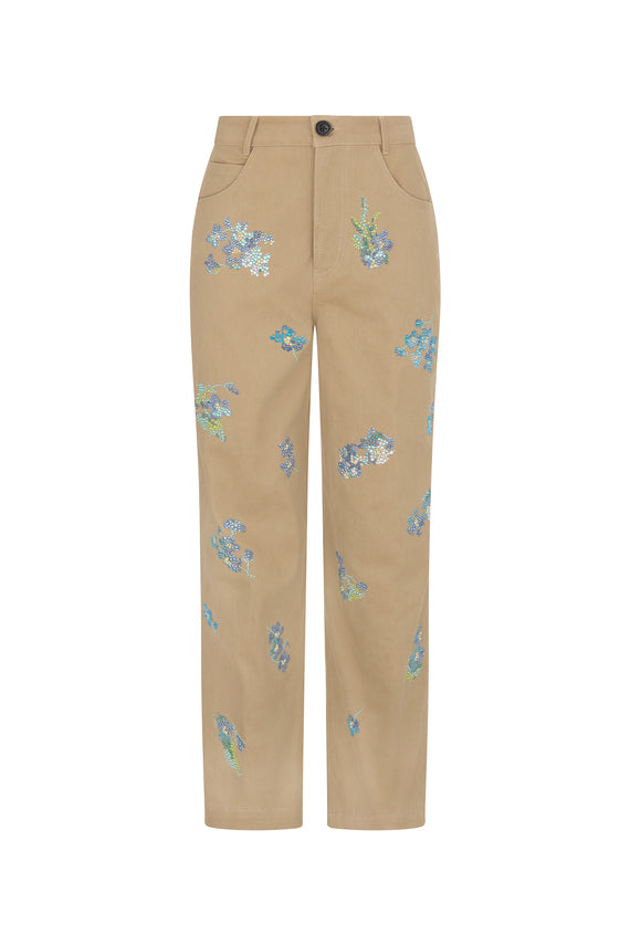 'BLUEBELL LANE' CROPPED WIDE LEG PANT - - Libertine - Main image