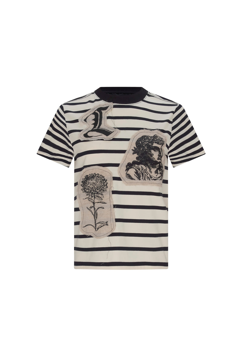 'NERO' SLIM SHORT SLEEVE T SHIRT - - Libertine