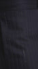 'CRYSTAL PINSTRIPE' ANKLE ZIP PANT - - Libertine