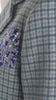 'CECIL BEATON BLUE CARNATION' L/S SHORT JACKET - - Libertine