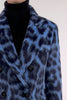 'LONDON LEOPARDO' MIDI LENGTH DOUBLE BREASTED COAT - - Libertine