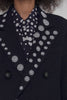 'DOT DOTISM' EMBELLISHED DOUBLE BREASTED BLAZER - JACKETS - Libertine