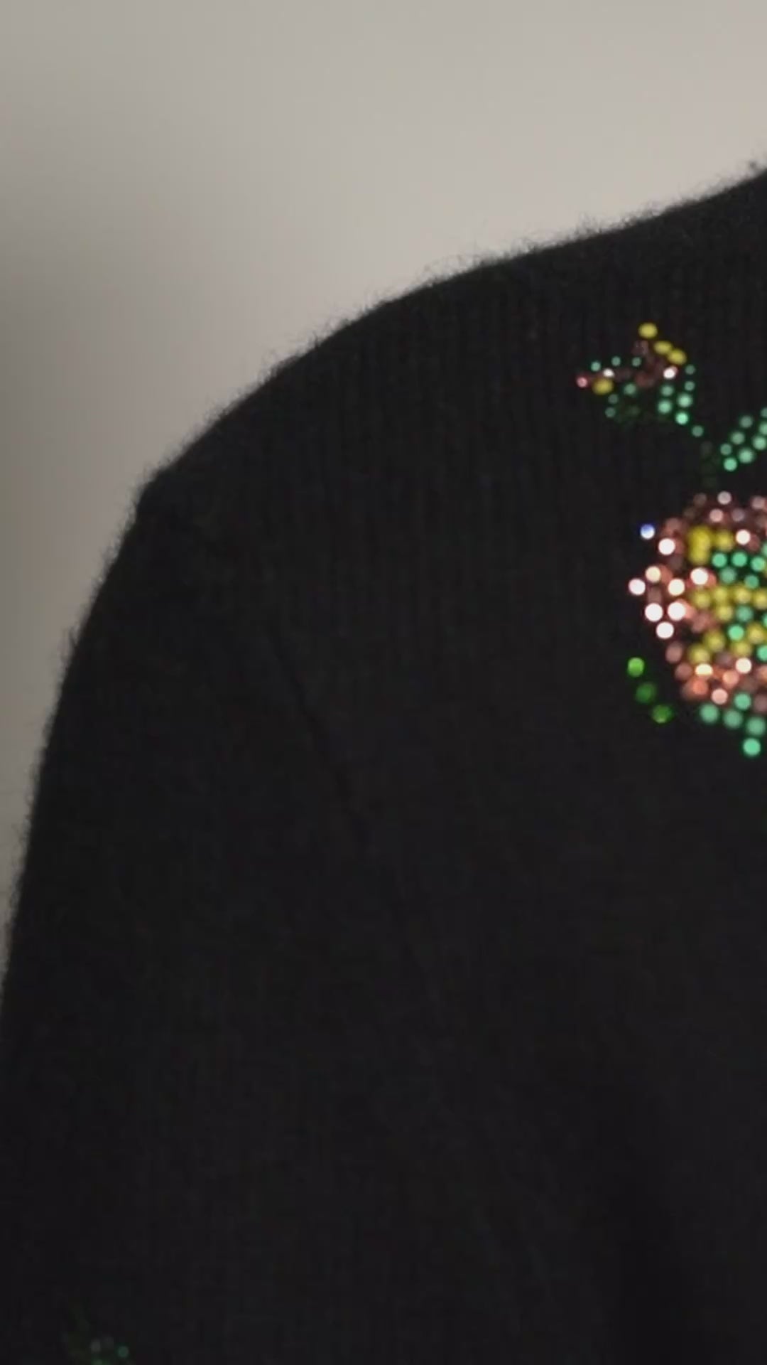 'JOY AND MIRTH' SCARF SWEATER - - Libertine