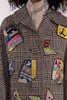 'LICKETY SPLIT' L/S PATCH POCKET COAT W/ CRYSTALS - - Libertine