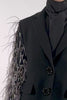 'ACROSS THE UNIVERSE' EMBROIDERED SLEEVE L/S SHORT JACKET - - Libertine