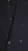 'CRYSTAL PINSTRIPE' DOUBLE BREASTED COAT - - Libertine
