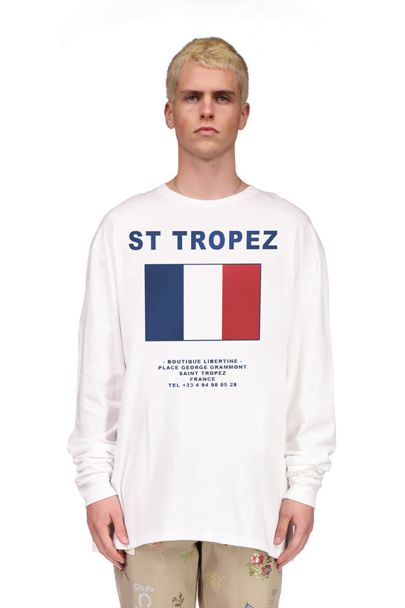 'ST TROPEZ' L/S T-SHIRT - T SHIRTS - Libertine