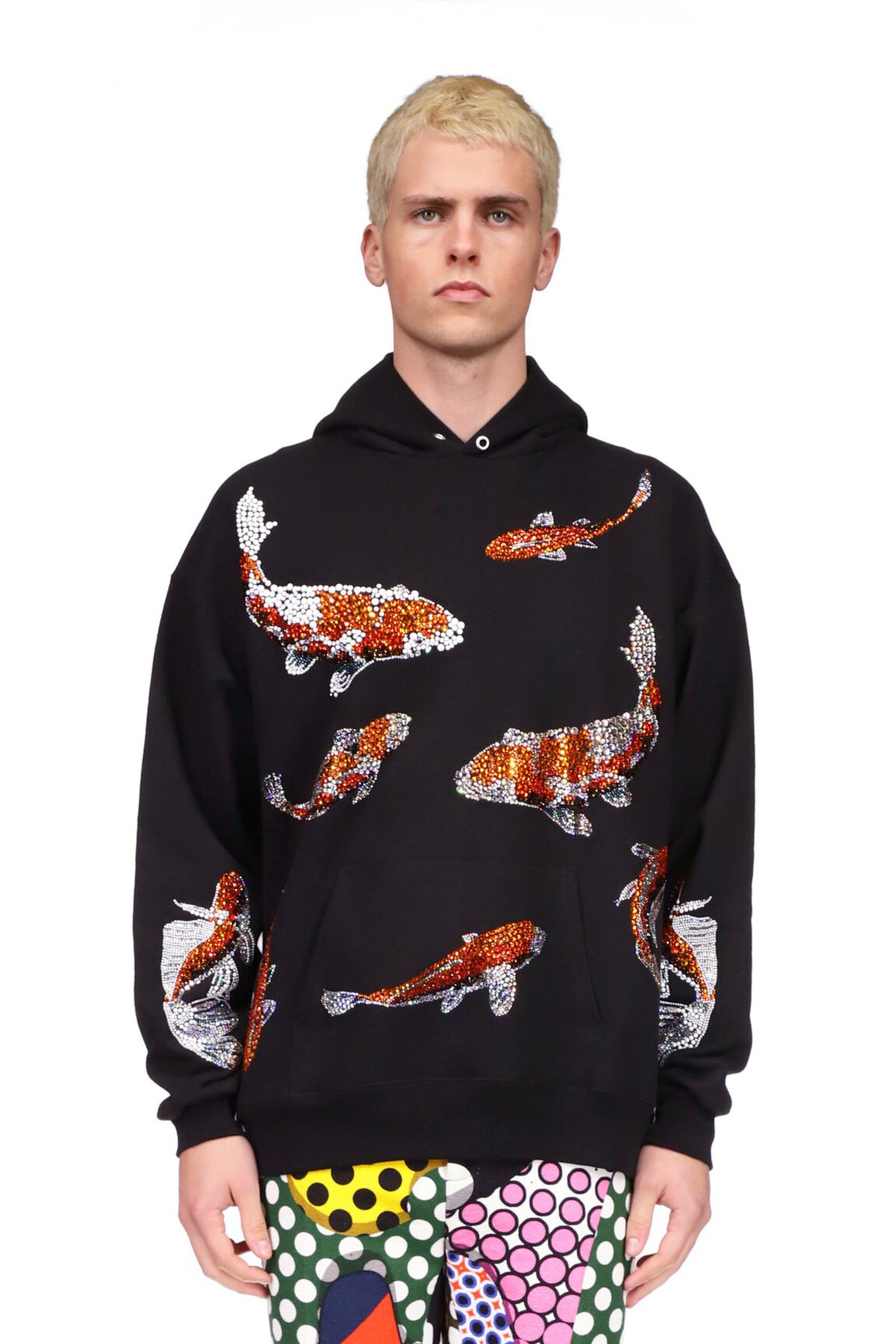 'KYOTO KOI' HOODIE PULLOVER SWEATSHIRT - SWEATSHIRTS - Libertine