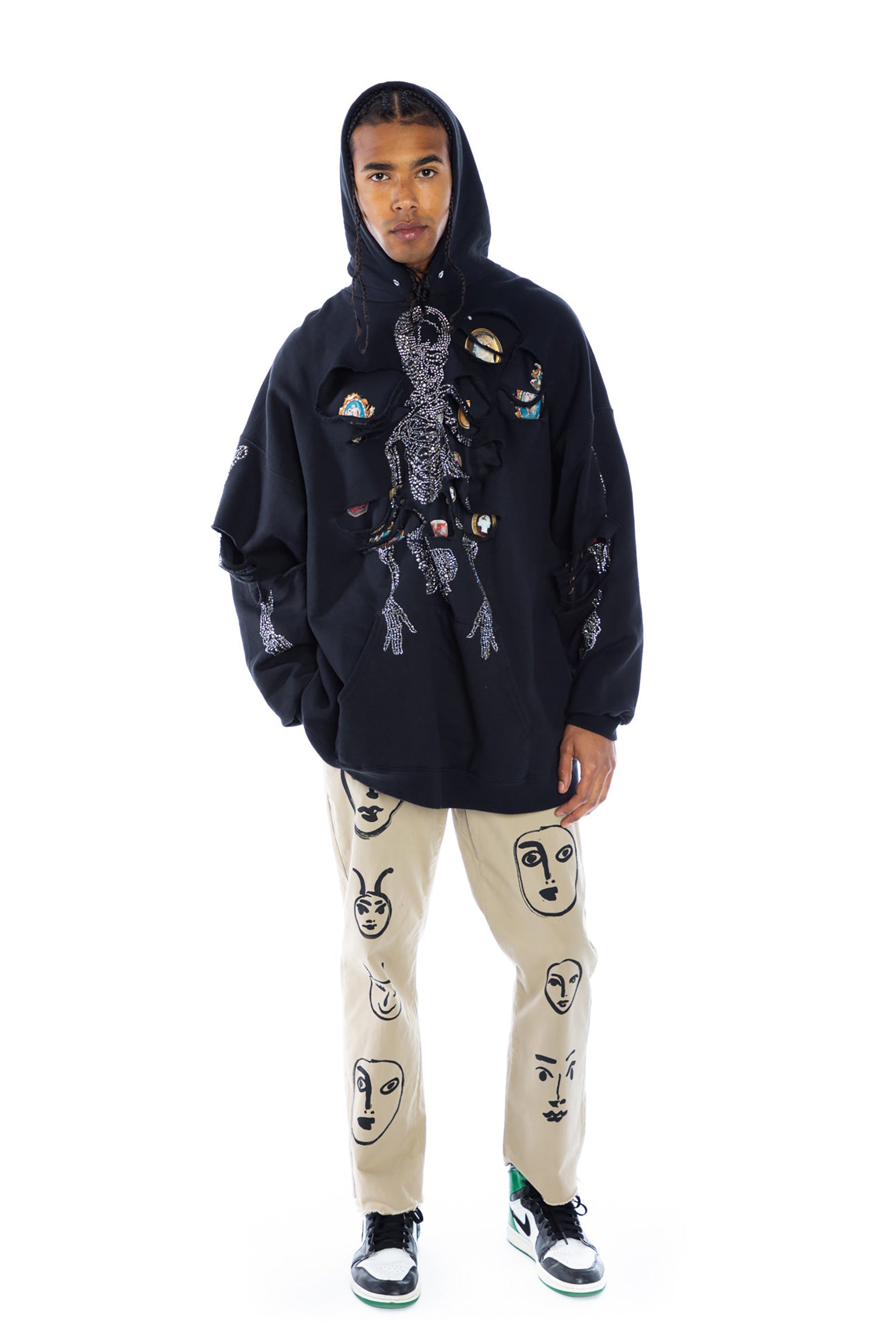 Adidas 2024 skeleton hoodie