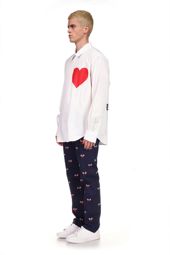 'WE'VE GOT HEART' CLASSIC SHIRT - SHIRTS - Libertine