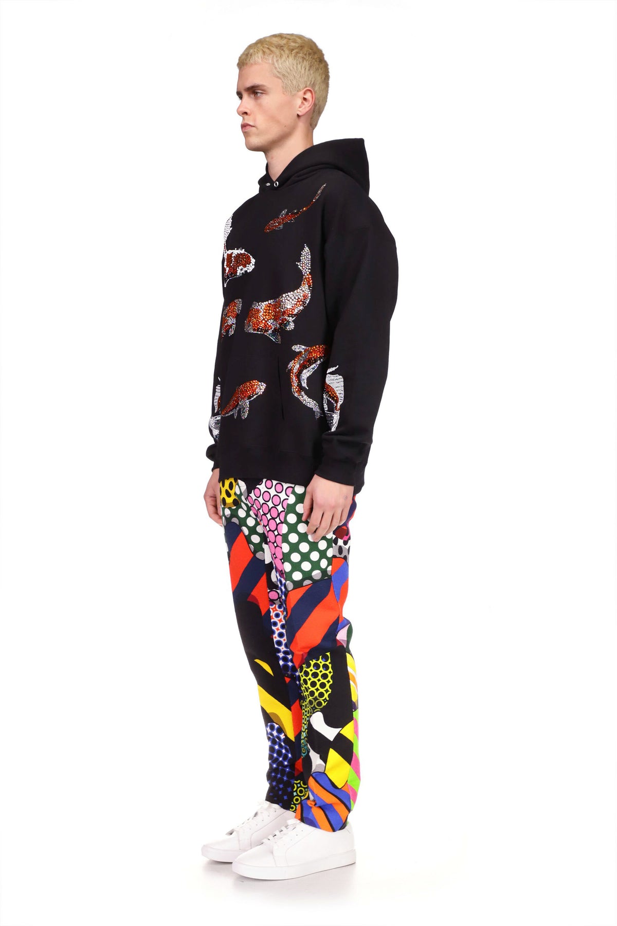 'KYOTO KOI' HOODIE PULLOVER SWEATSHIRT - SWEATSHIRTS - Libertine