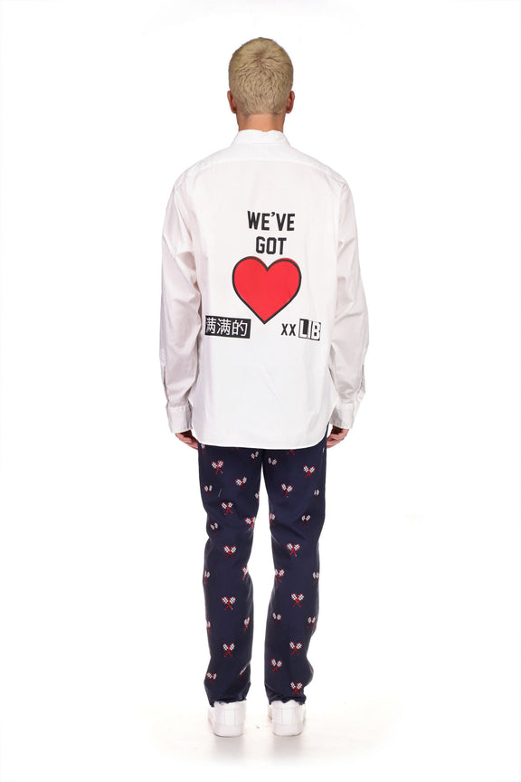 'WE'VE GOT HEART' CLASSIC SHIRT - SHIRTS - Libertine