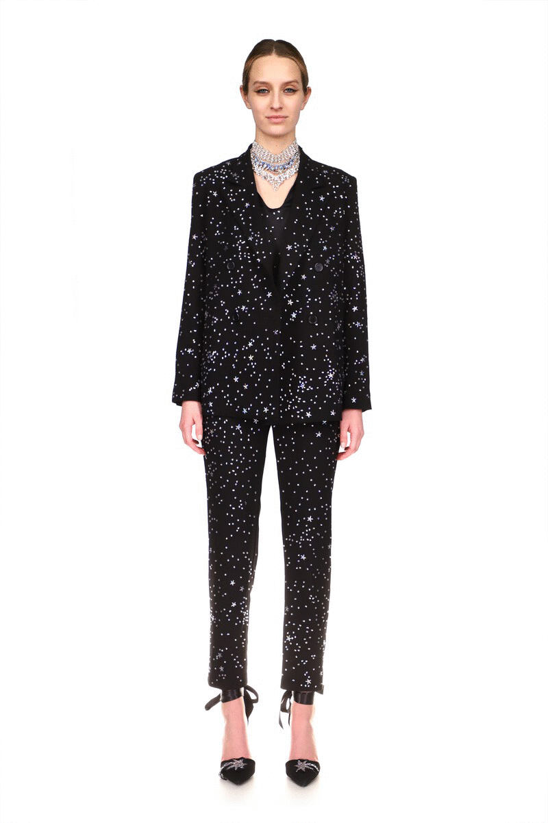 CRYSTAL 'LONGFELLOW'S LIGHT OF STARS' DOUBLE BREASTED JACKET - BLAZERS - Libertine|https://cdn.shopify.com/videos/c/o/v/5e15e48e7bec424d987591cc235a75fa.mp4
