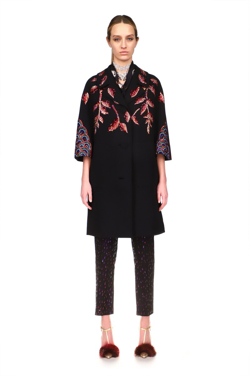 CRYSTAL 'RED WILLOW' PATCH POCKET COAT - COATS - Libertine|https://cdn.shopify.com/videos/c/o/v/3d1ee7e856f049b8ad1284799eb368ec.mp4