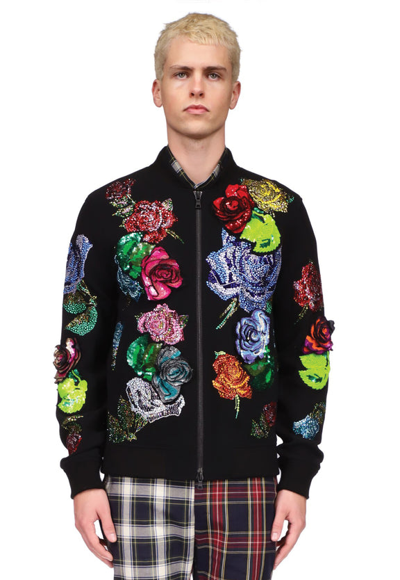 'MARIE ANTOINETTE' BOMBER JACKET - JACKETS - Libertine