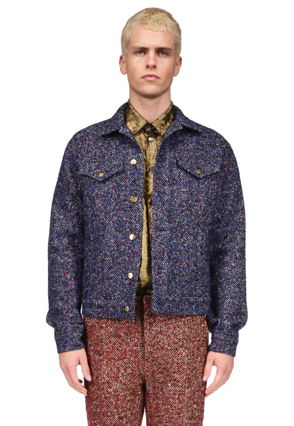 'Heavy Stardust' Trucker Jacket - JACKETS - Libertine