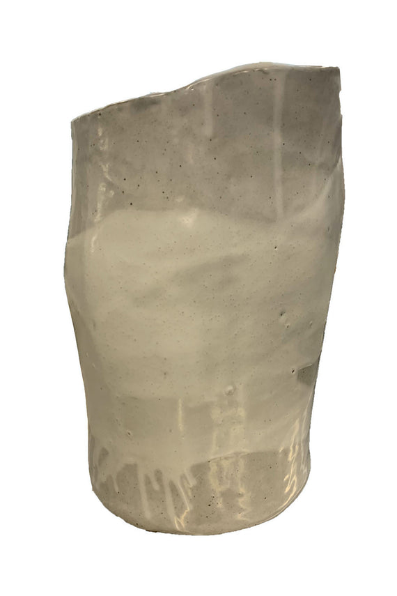 LARGE HAND THROWN ORGANICALLY SHAPED VASE 1 - Home - Libertine - Main image