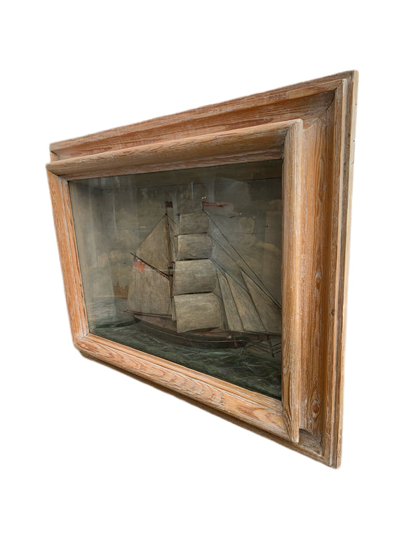 LARGE LATE 19TH C. AMERICAN SHIP DIORAMA - Home - Libertine