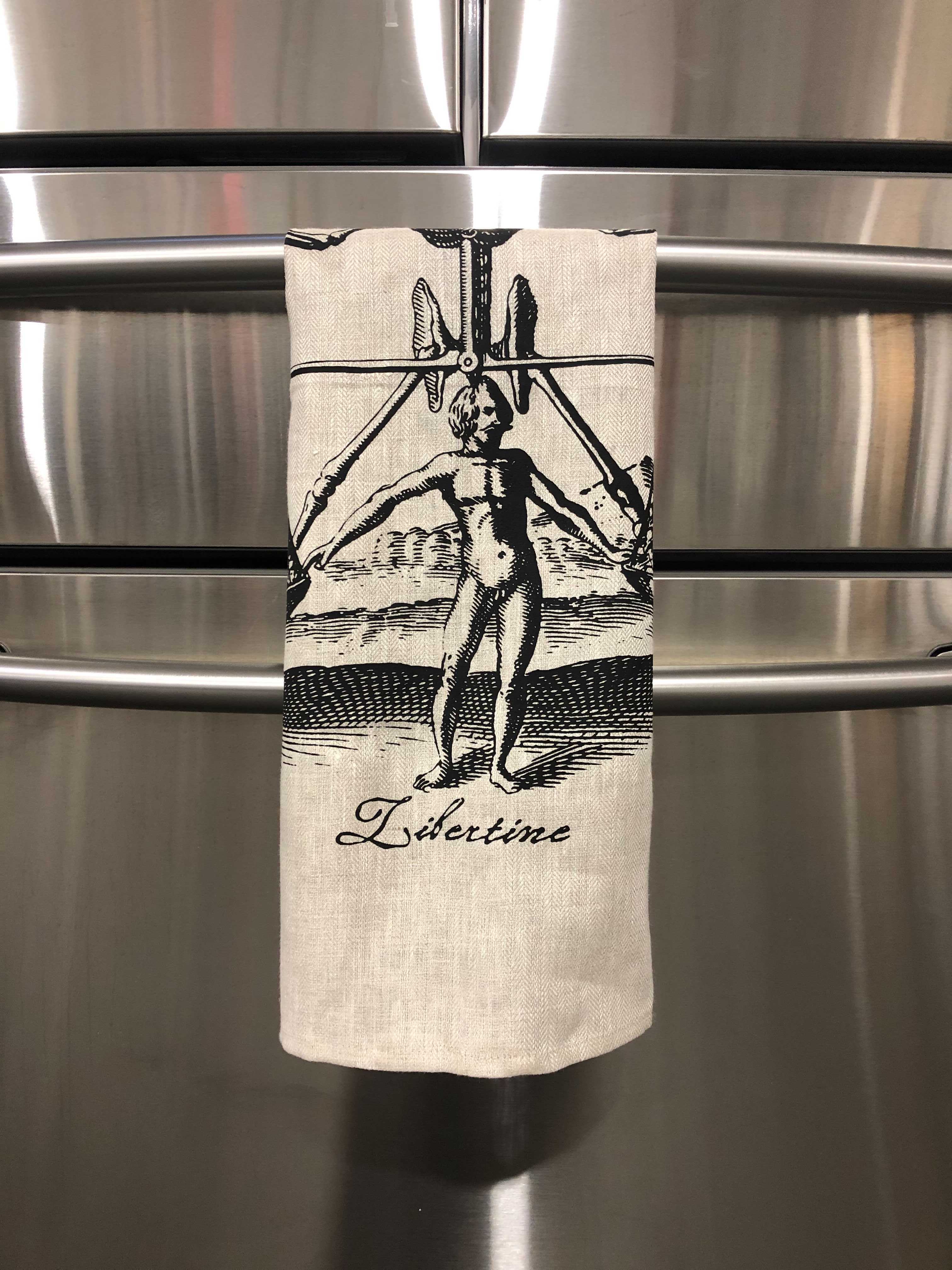 SCALES MEMENTO MORI DISH TOWEL - Home - Libertine