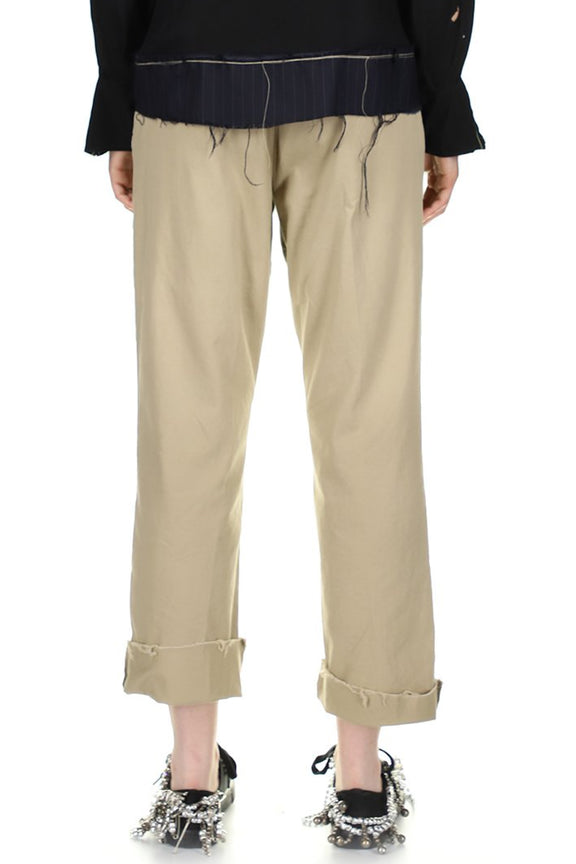 Women's Black 'Ghosting Glass' Khaki Pants - Women's Bottoms - Libertine