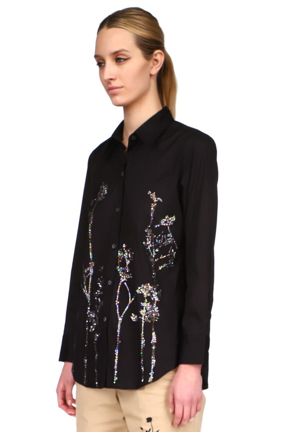 CRYSTAL 'FENNEL GARDEN' NEW CLASSIC SHIRT - Women's Tops - Libertine