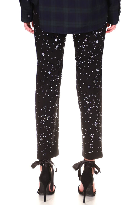 CRYSTAL ‘LONGFELLOW'S LIGHT OF STARS' NARROW PANT - PANTS - Libertine