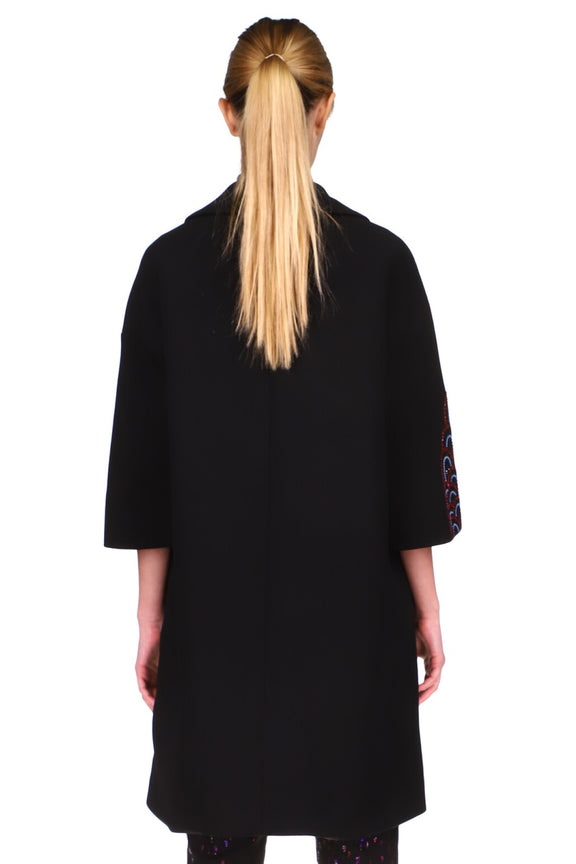 CRYSTAL 'RED WILLOW' PATCH POCKET COAT - COATS - Libertine