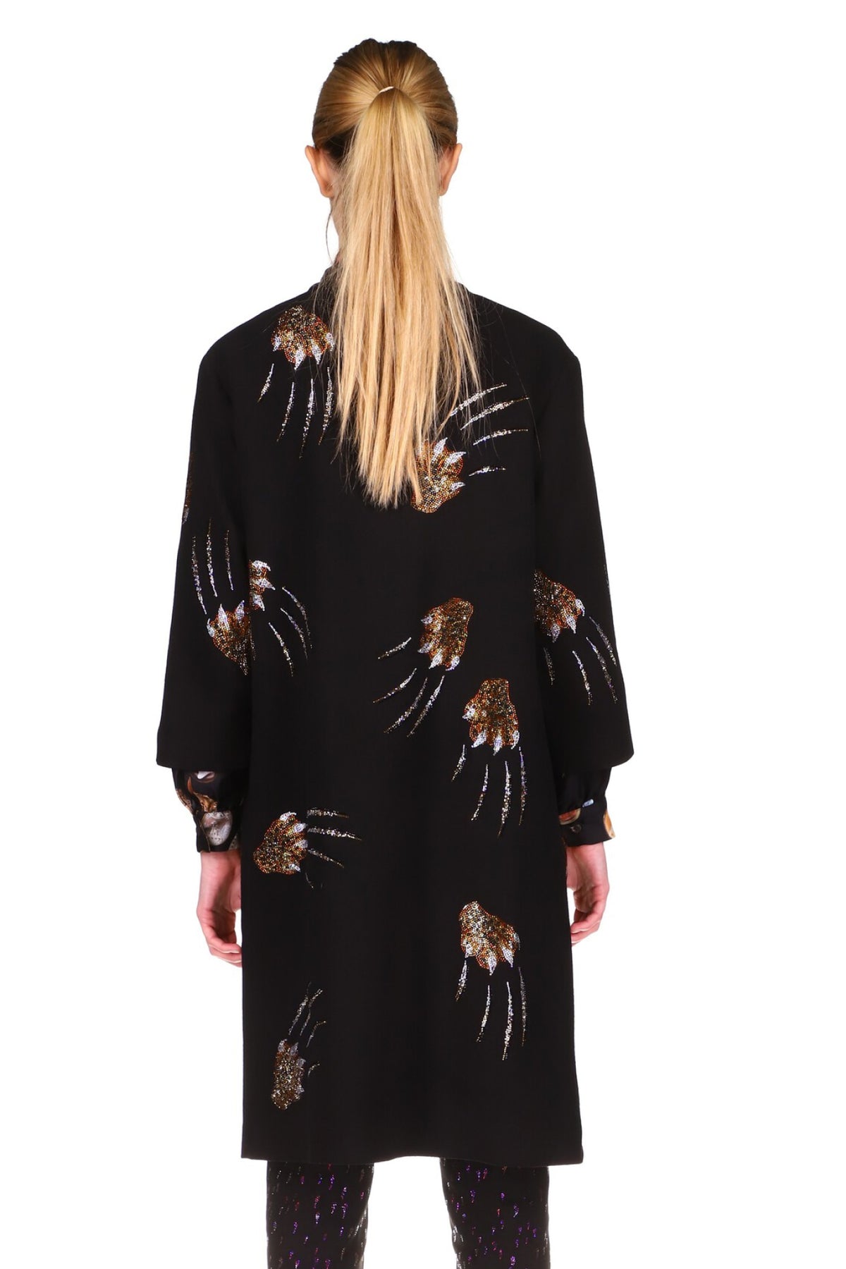 CRYSTAL ‘LEOPARDO' DUSTER COAT - Women's Jackets & Coats - Libertine