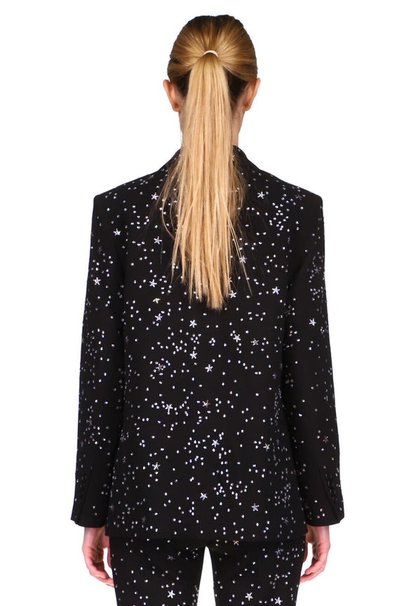 CRYSTAL 'LONGFELLOW'S LIGHT OF STARS' DOUBLE BREASTED JACKET - BLAZERS - Libertine