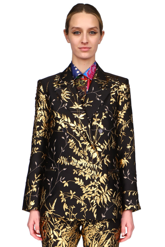 'BEIJING GARDEN' DOUBLE BREASTED JACKET - BLAZERS - Libertine