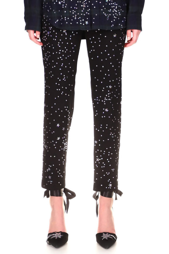 CRYSTAL ‘LONGFELLOW'S LIGHT OF STARS' NARROW PANT - PANTS - Libertine