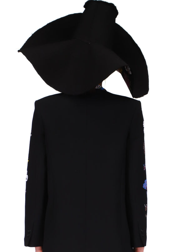 'MILLE FLEUR' WIDE BRIM HAT - HATS - Libertine