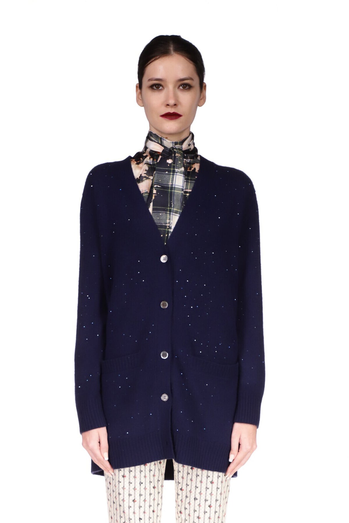 'STARDUST' OVERSIZED CARDIGAN - CARDIGANS - Libertine
