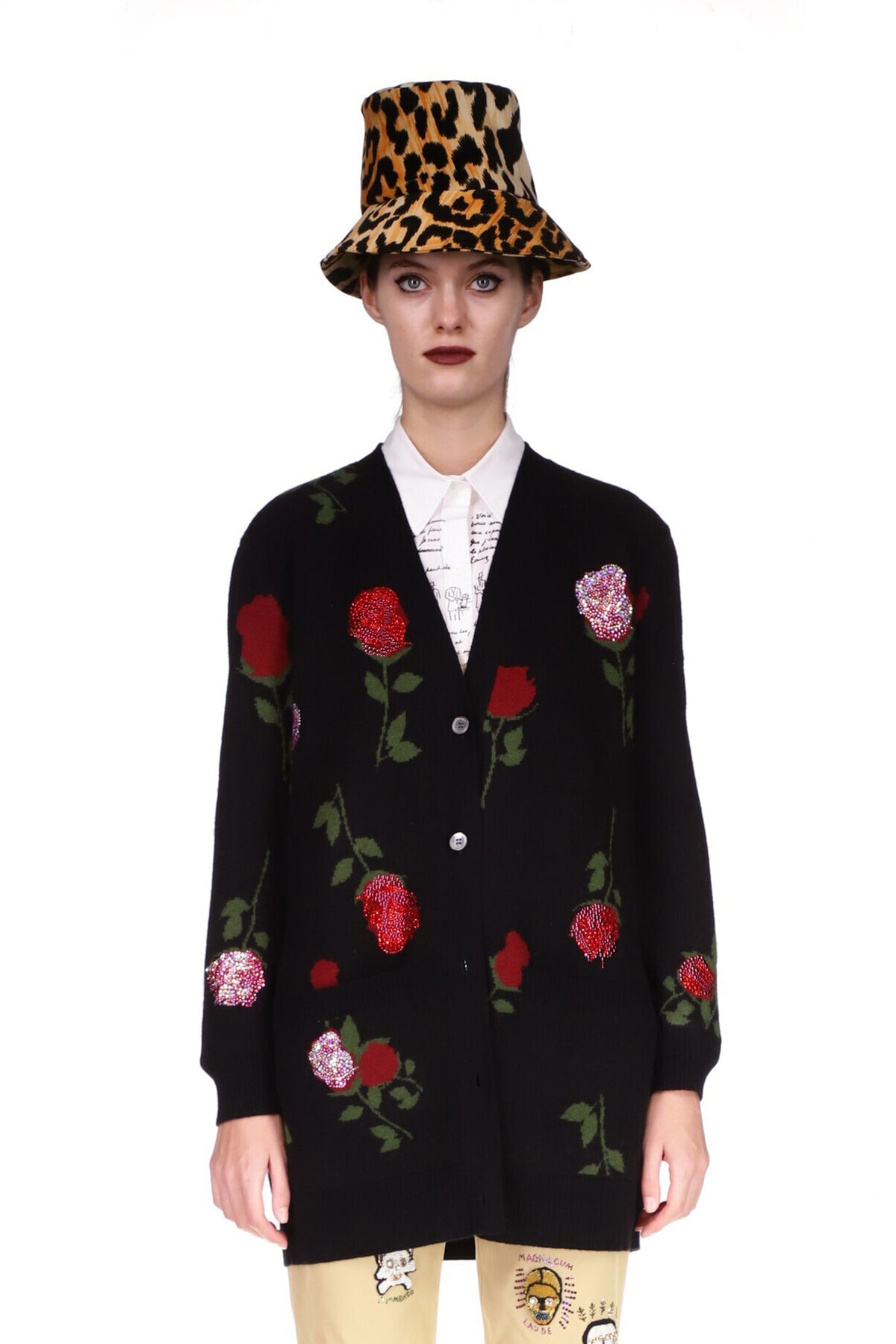 'Brava!' Oversized Cardigan - CARDIGANS - Libertine