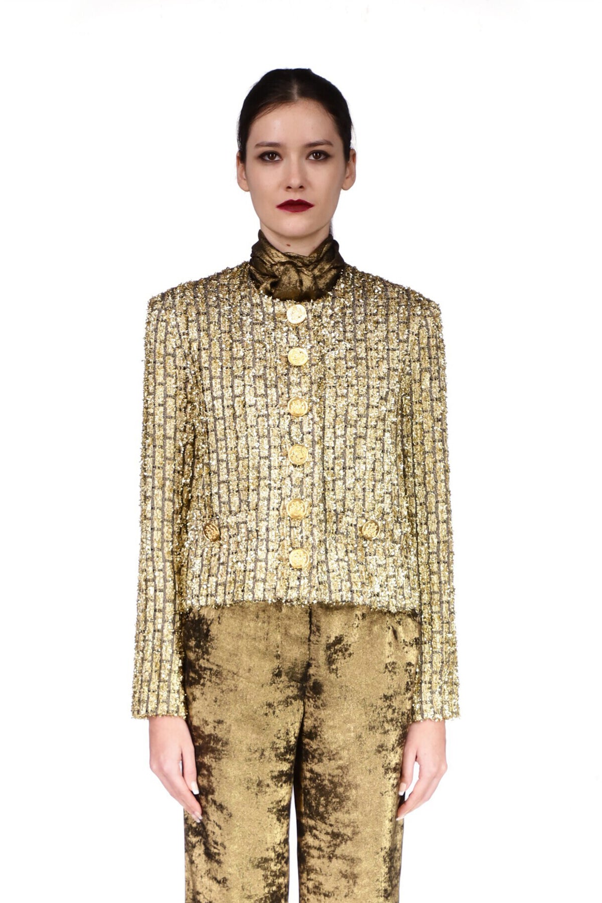 'BRIQUES D'OR' DENEUVE JACKET - BLAZERS - Libertine