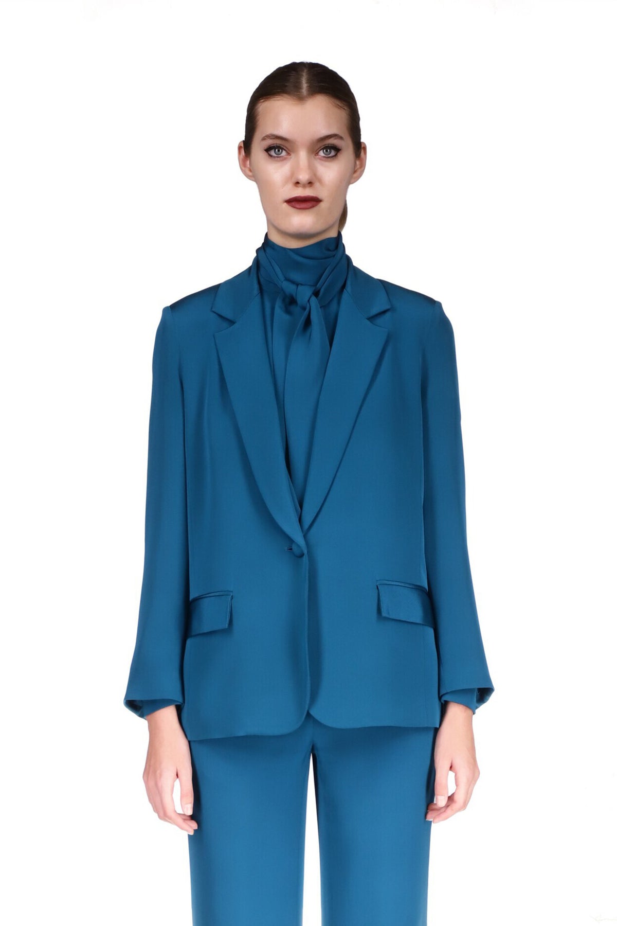 'PEACOCK' SLIM BLAZER - JACKETS - Libertine