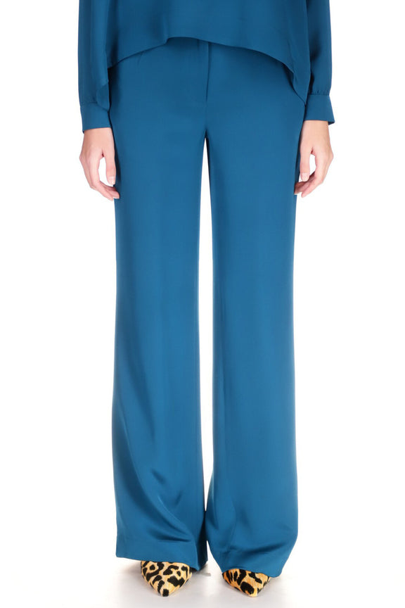 'PEACOCK' WIDE LEG PANTS - PANTS - Libertine